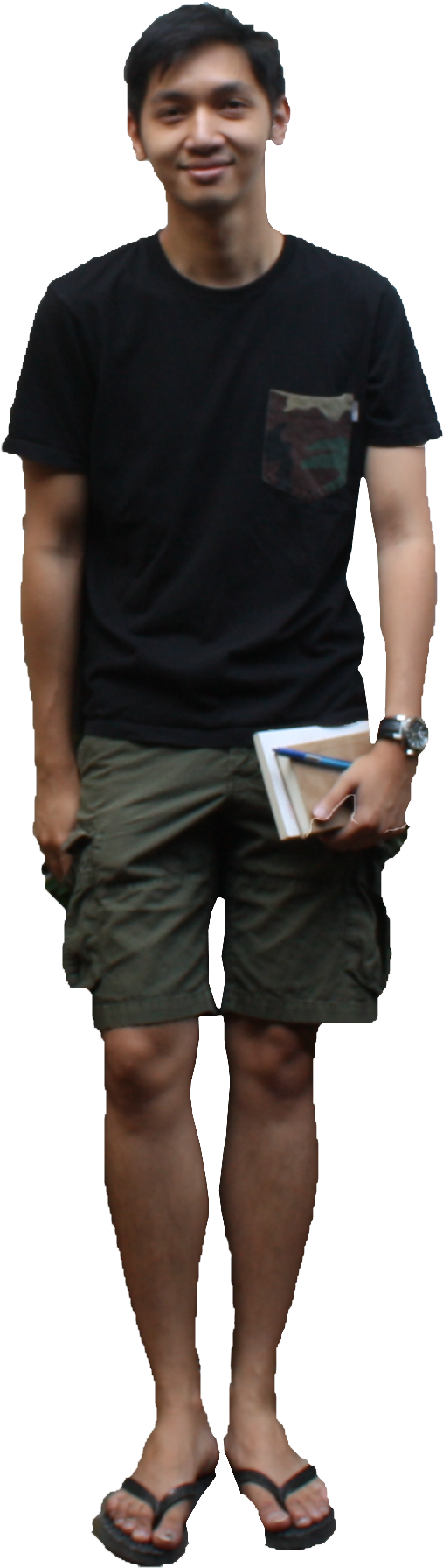 12 Front Book Shorts - T-shirt (510x1798), Png Download