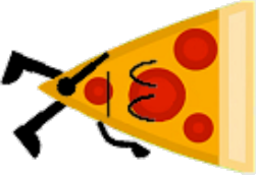 Sleeping Pizza - Brawl Of The Objects Pizza (502x344), Png Download