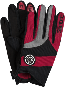 Sombrio Men's Prodigy Gloves, Deep Red - Sombrio Prodigy Glove (450x635), Png Download