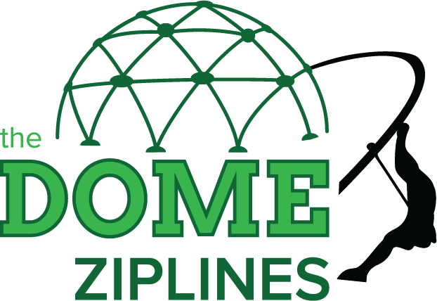 The Dome Ziplines (622x428), Png Download