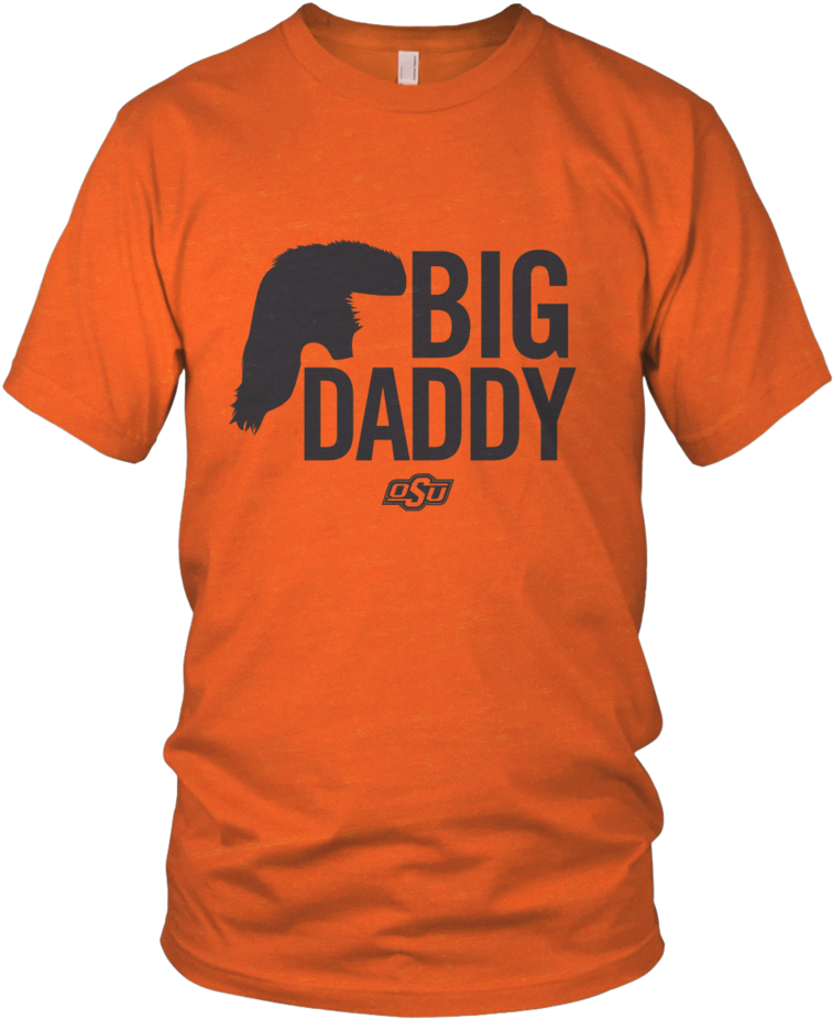 Big Daddy Mullet Shirt - Oklahoma State University Shirts (792x1024), Png Download