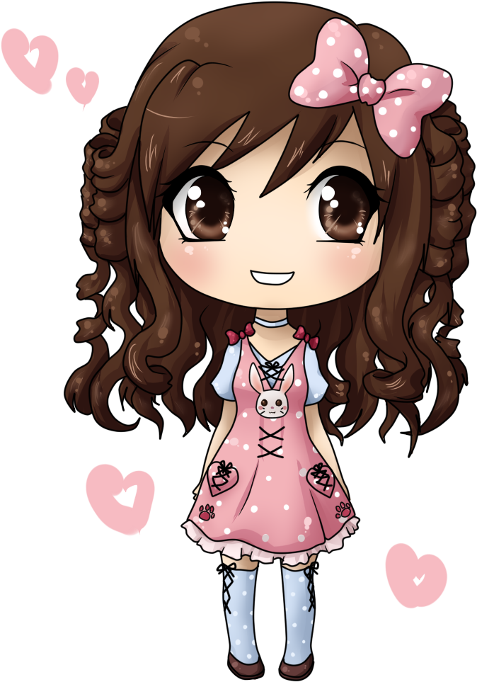 Muñequitas Kawaii (720x982), Png Download