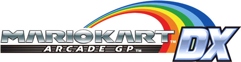 Mario Kart Arcade Gp Dx - Mario Kart Arcade Gp Dx Logo (800x212), Png Download