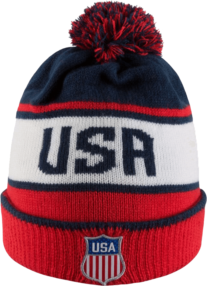 Usa Olympic Hat 2018 (1000x1000), Png Download