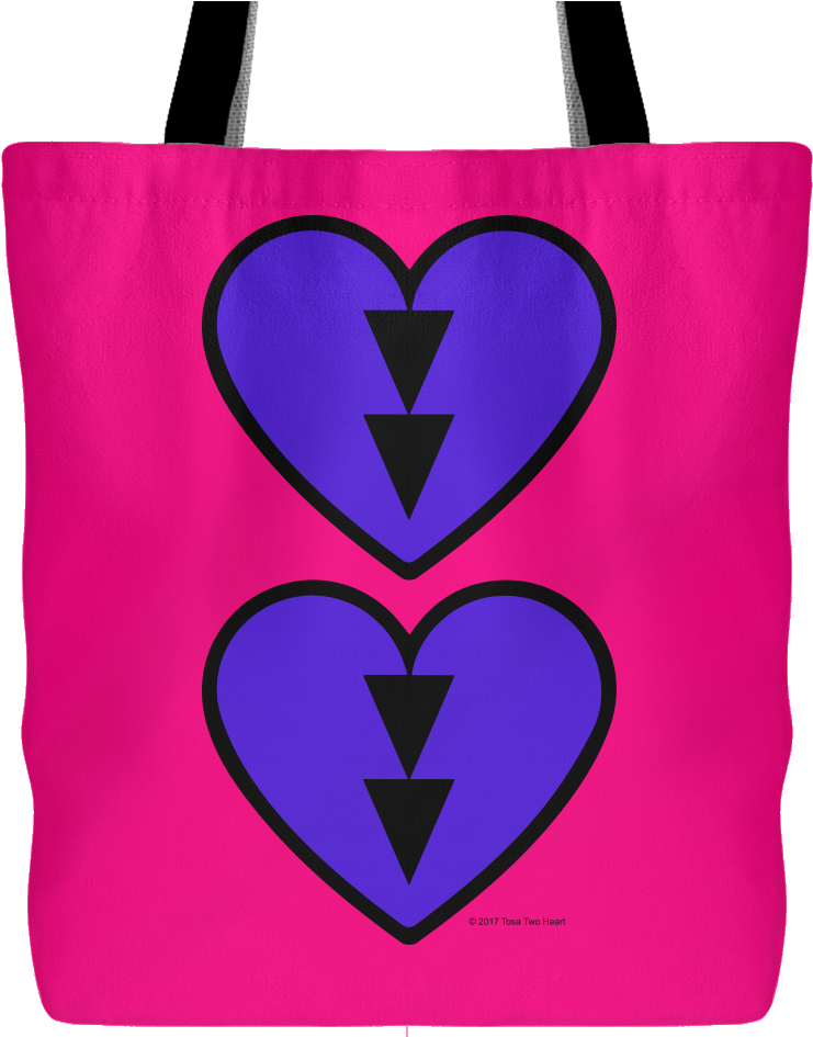 Iris Double Beat Tote - Tote Bag (1024x1024), Png Download