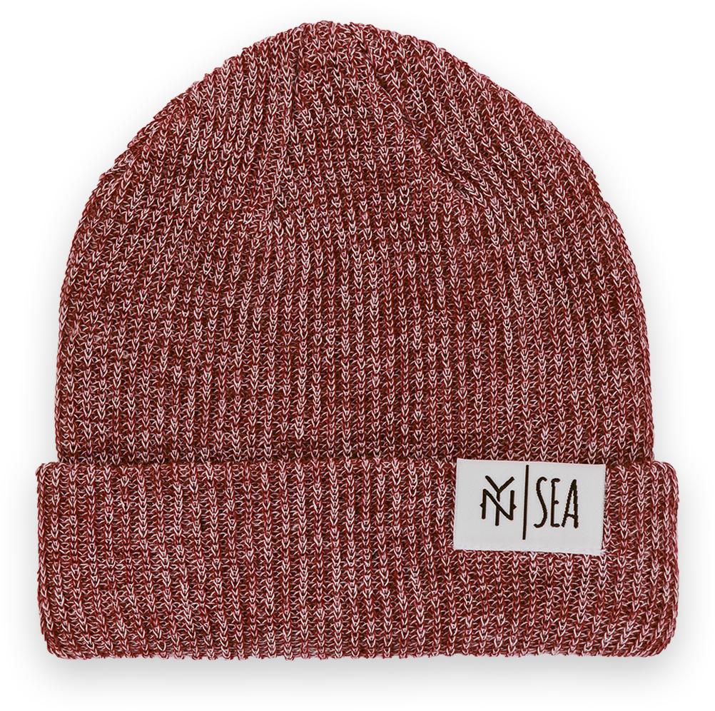 Nysea Beanies 0014 Heather Red - Beanie (1200x1488), Png Download