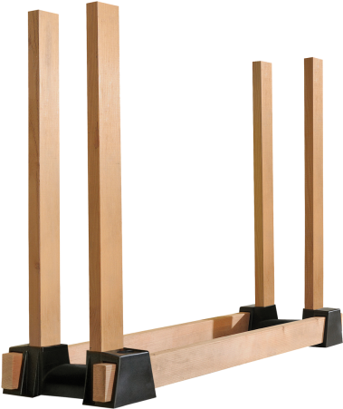 Shelterlogic 90460 Lumberrack Firewood Bracket Kit (600x450), Png Download