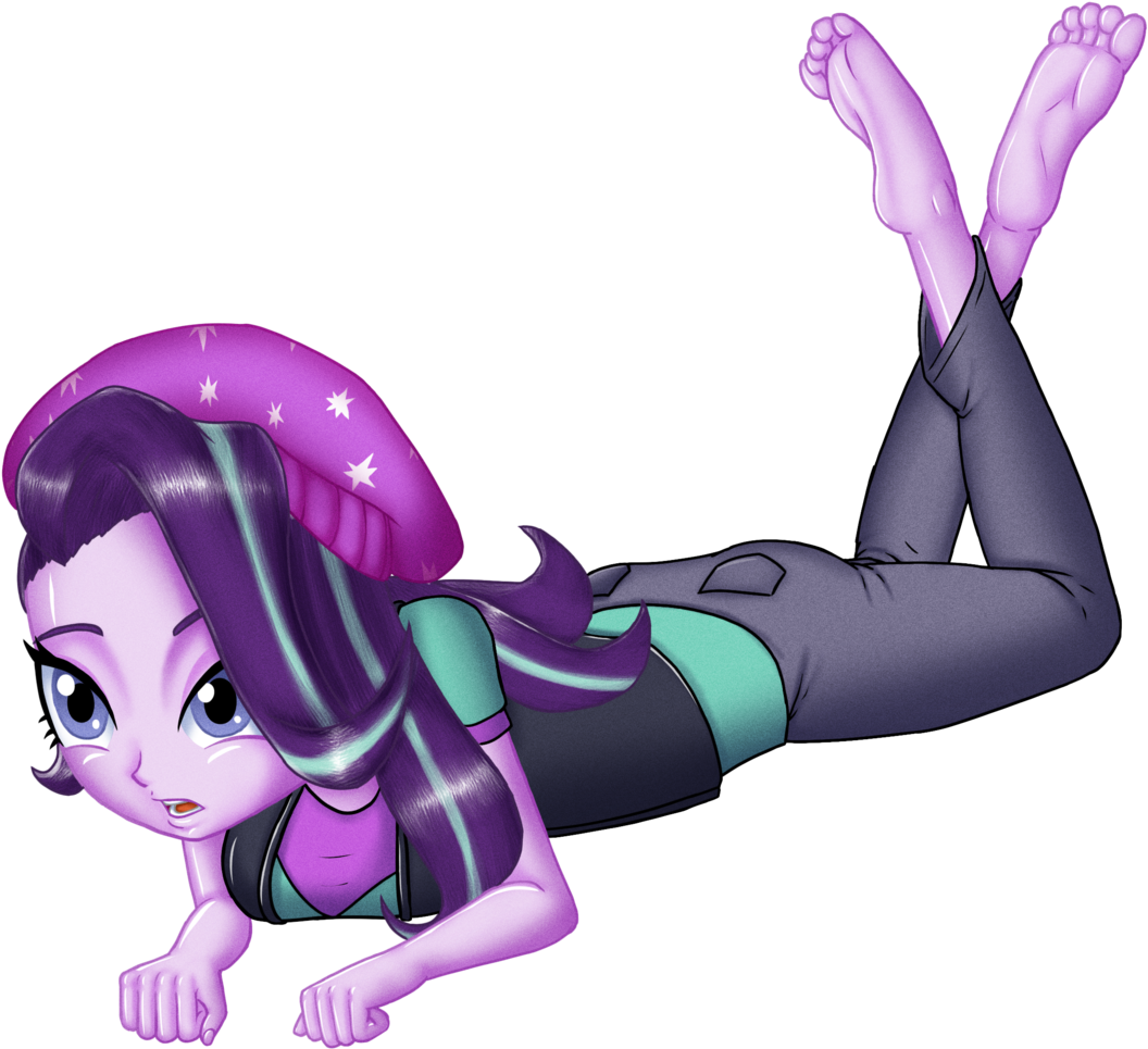 Nixoclash, Barefoot, Beanie, Breasts, Clothes, Commission, - Starlight Glimmer Feet (1122x1024), Png Download