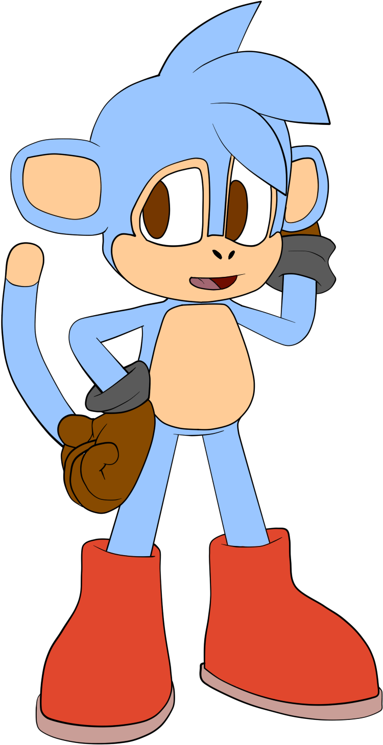 Boots The Monkey - Boots The Monkey! (808x1500), Png Download
