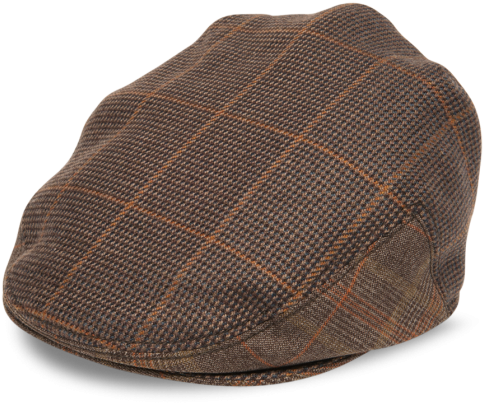 Goorindarkforest - Brown Newsboy Cap (560x560), Png Download