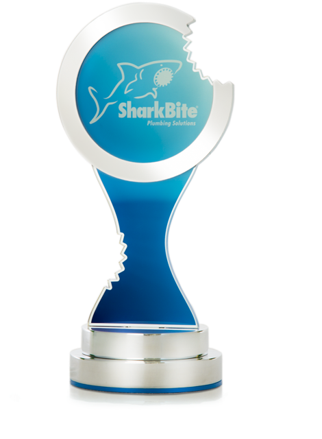 Sharkbite Award - Trophy (1180x675), Png Download