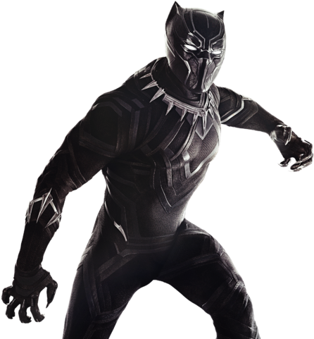 T'challa - Michael B Jordan Black Panther Suit (480x480), Png Download