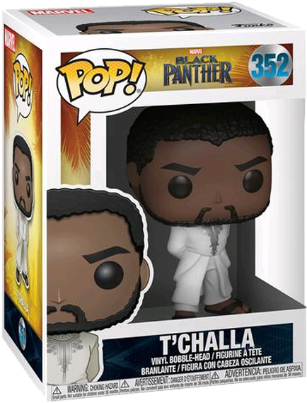 T'challa Pop Vinyl Figure - T Challa Funko Pop (600x600), Png Download