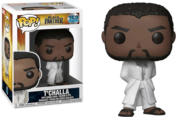 Black Panther - T Challa Funko Pop (600x600), Png Download