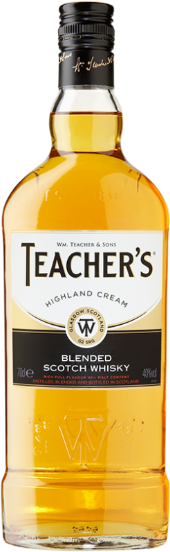 Teacher's - Teachers Highland Cream Whisky 1ltr (295x820), Png Download