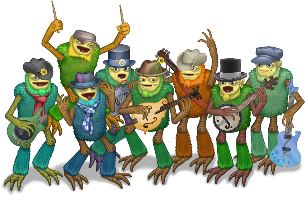 Shugafam - My Singing Monsters Shugabushes (1104x715), Png Download