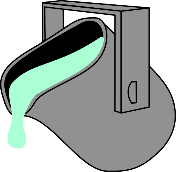 Paint Green 170255212 Bucket - Jerry's Peanut Butter Cup (600x586), Png Download