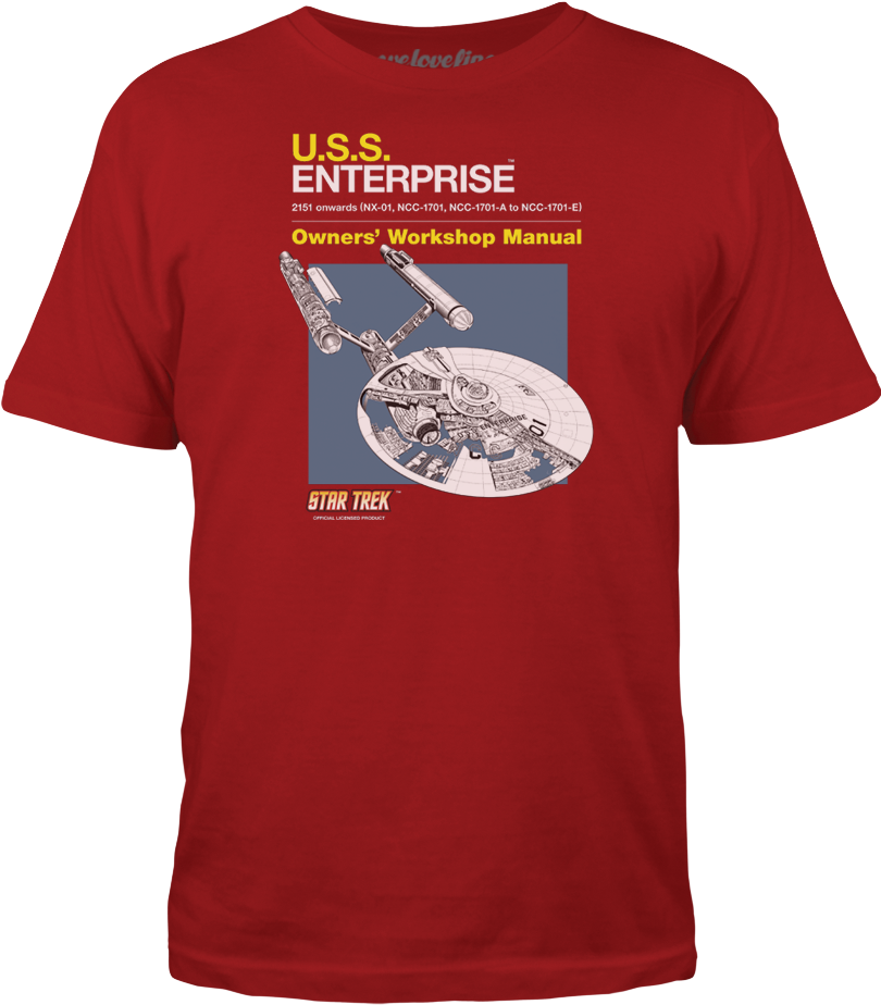 Haynes Publications, Inc. U. S. S. Enterprise Manual (1000x1000), Png Download