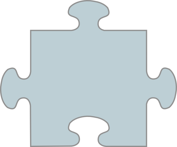 Jigsaw Piece - Invitation Templates - Orange Puzzle Piece (600x499), Png Download