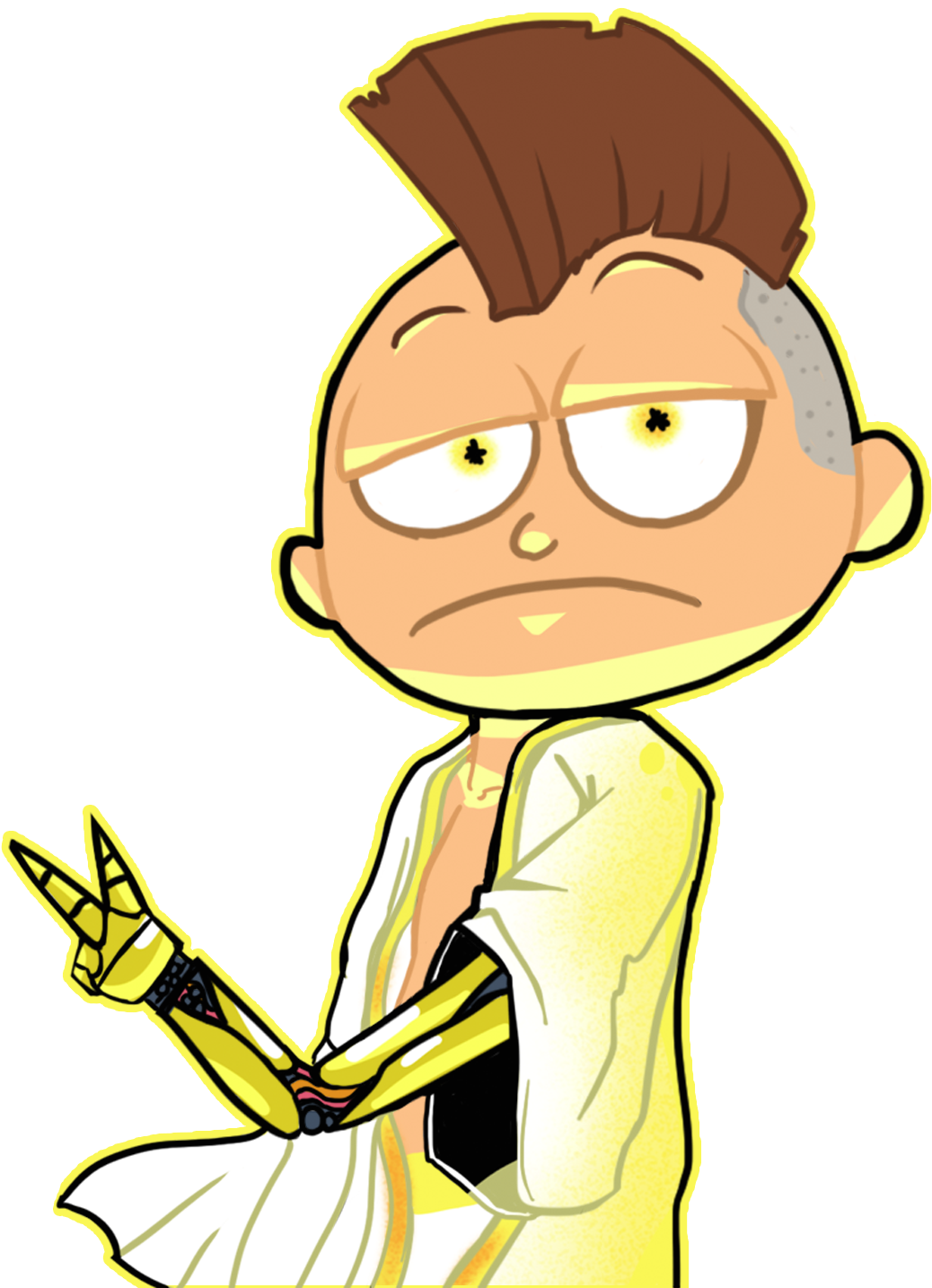 Follow For More Awesome Rickandmorty Posts Go Web - Rick And Morty (1080x1433), Png Download