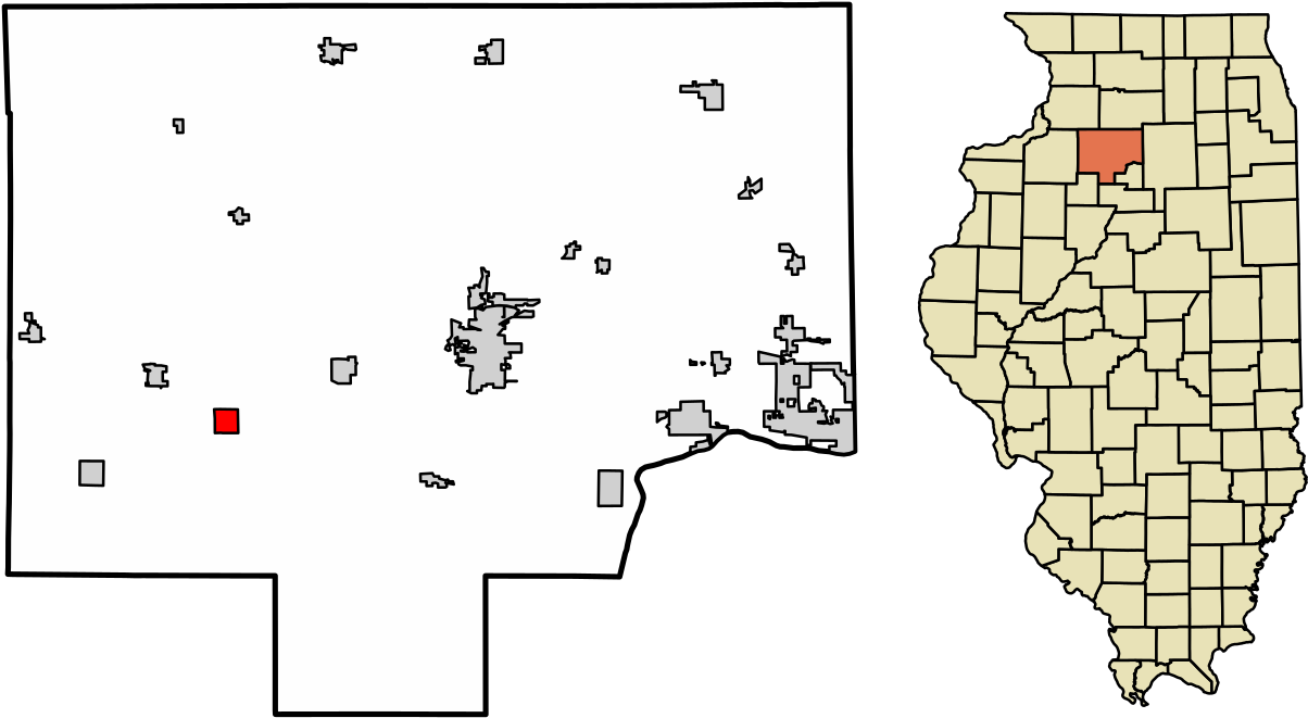 Bureau County Illinois Incorporated And Unincorporated - Illinois (1280x737), Png Download