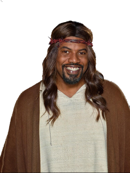 Black Jesus - Black Jesus Png (451x600), Png Download