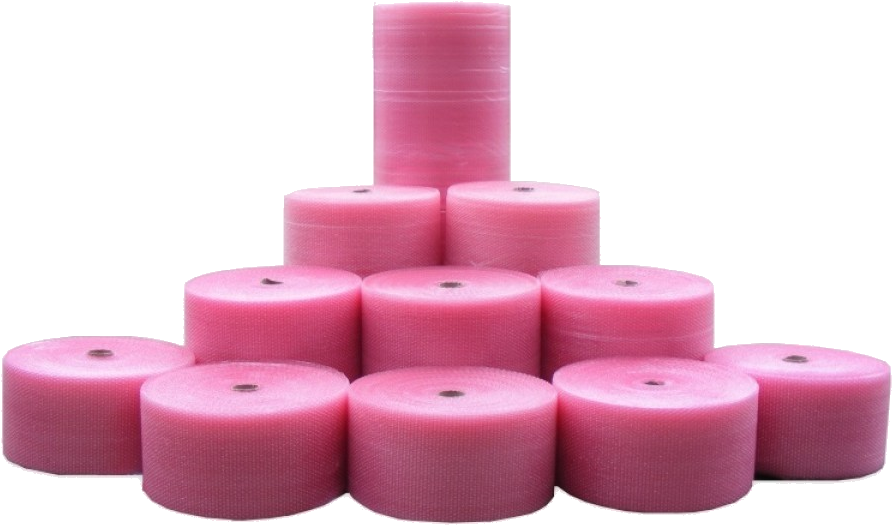 Pink Bubble Wrap - Electrostatics (900x900), Png Download