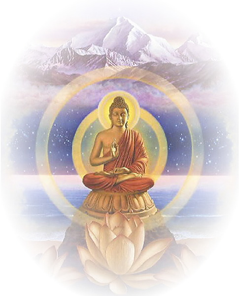 Animated Buddha Image - Buddha Paintings (485x600), Png Download
