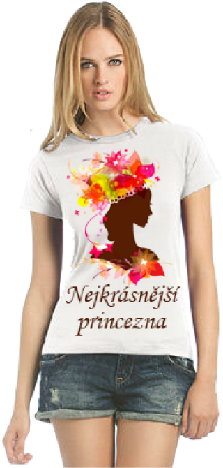 Women's T-shirt Princess - T-shirt (687x687), Png Download