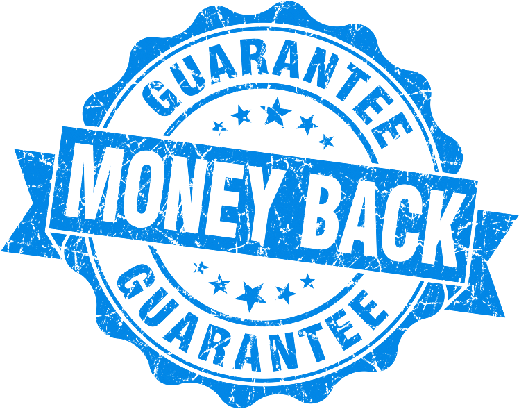 Money Back Guarantee (768x625), Png Download