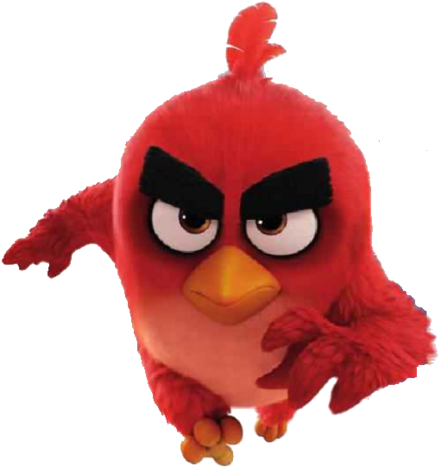 Angry Birds Movie It's Your Birthday Card (453x480), Png Download