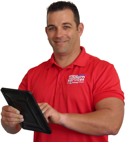 Satisfaction Guaranteed - Modern Services (484x500), Png Download