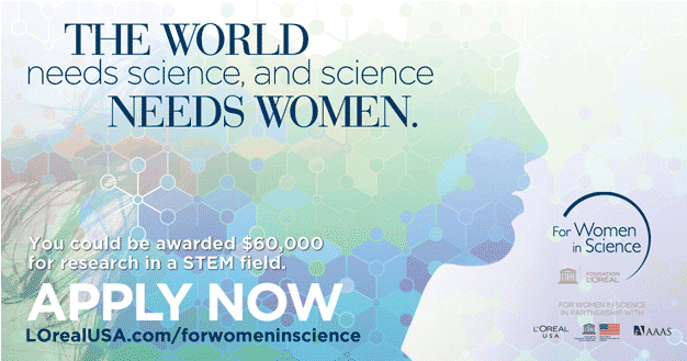 L'oreal For Women In Science Fellowship - Statistical Graphics (779x328), Png Download