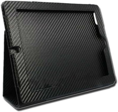 The Carbon Fiber Case For The Apple Ipad 2 Is A Slim - Carbon Fiber Ipad Case (480x480), Png Download