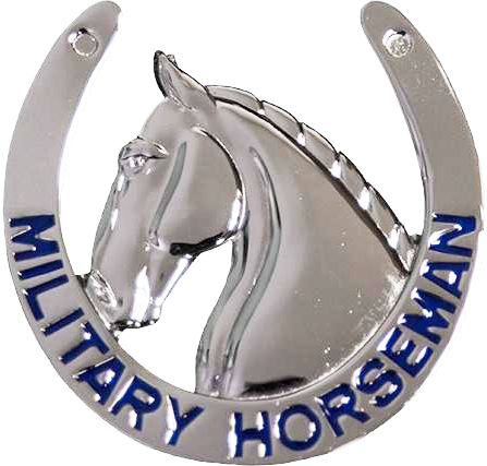 Military Horseman Identification Badge (447x427), Png Download
