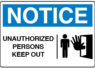 Share This Image - Notice Signs (400x400), Png Download