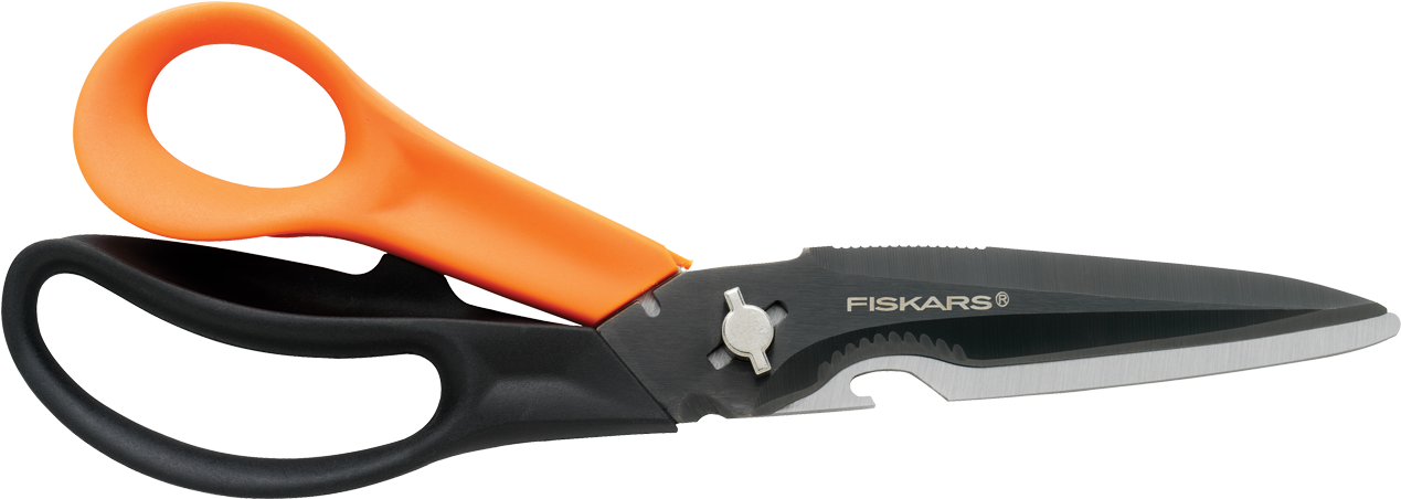 Fiskars Cuts+more 715692 Multi-purpose Scissors (1280x857), Png Download