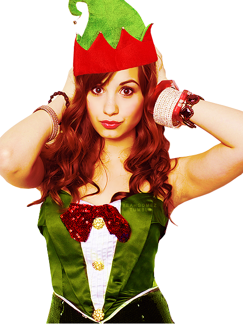 Demi Lovato Christmas Womens Christmas, Beautiful Christmas, - Png Demi Lovato Natal (500x666), Png Download