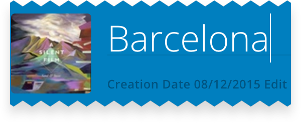 How Do I Edit The Title Of A Song Project - Creative Media Inv. Silent Film - Sand & Snow [cd] (600x246), Png Download