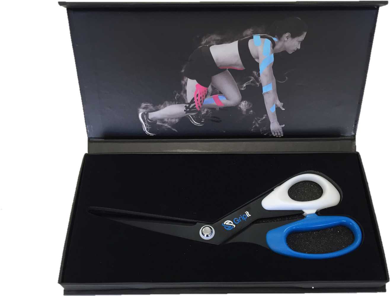 Gripit Ktape Scissors - Scissors (1500x1125), Png Download