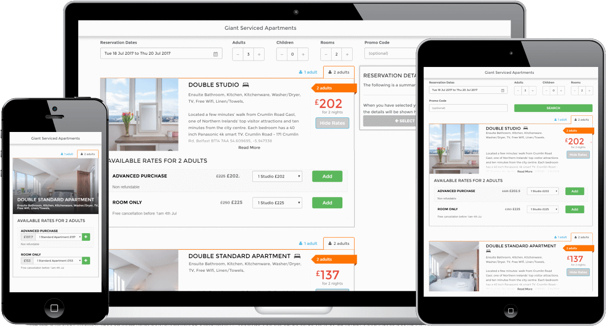 Fast, Secure, User-friendly Booking Engine Making It - Booking Engine For Multiple Hotels (1294x756), Png Download