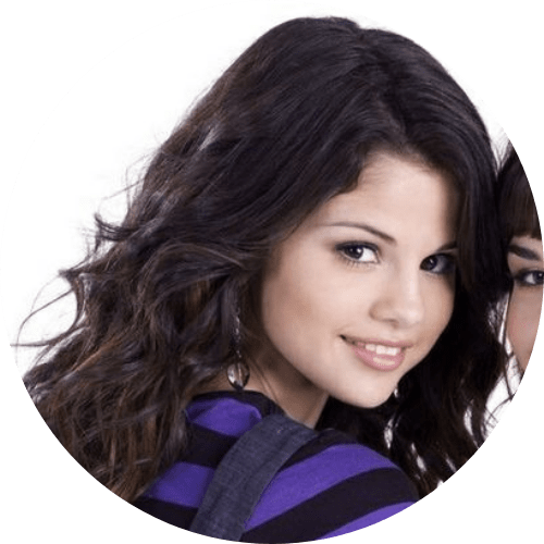 Metadinhas Demi Lovato & Selena Gomez - Selena Gomez Y Demi Lovato 2008 (500x500), Png Download