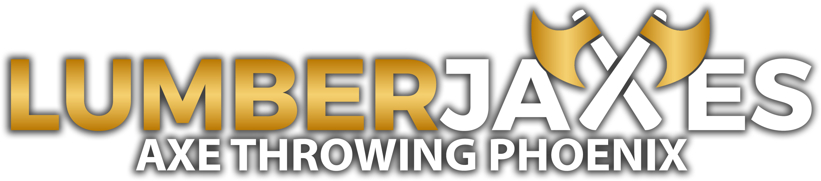 Lumberjaxes Axe Throwing Phoenix | Tempe | Scottsdale (2952x732), Png Download