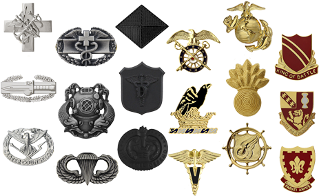 Military Badges - Army Miniature Diver Badges (484x300), Png Download