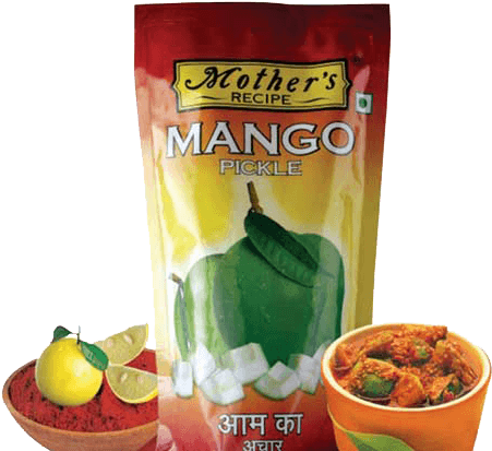 Shop Now - Pickle - Mother's Recipe Mango Pickle, 500g (500x500), Png Download