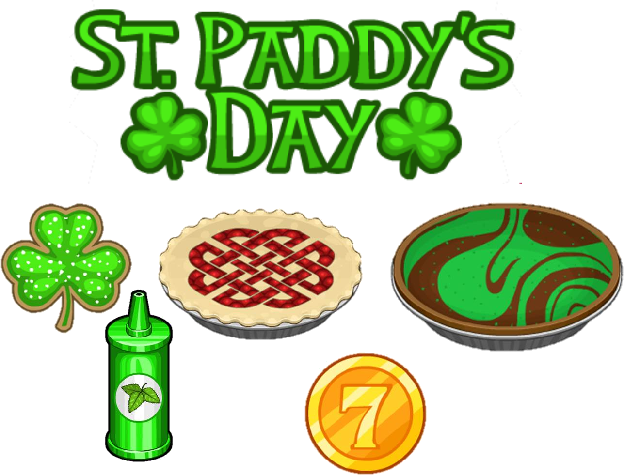 Paddy's Day Ingredients (1304x1090), Png Download
