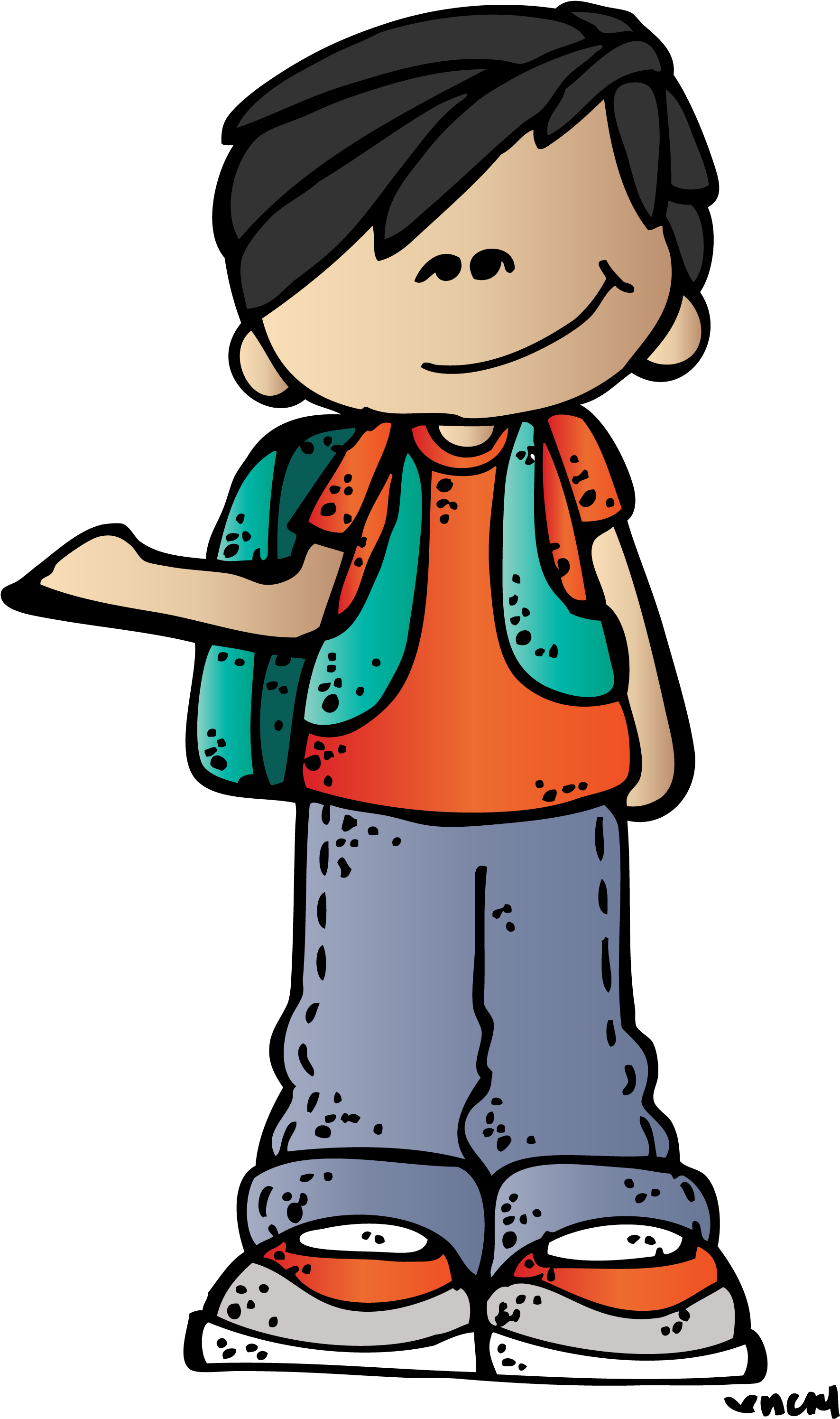Picture Transparent Bpk C Melonheadz Illustrating - Melonheadz Boy Png (1773x3000), Png Download