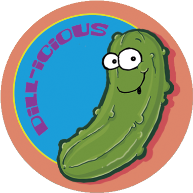 Stinky Scratch N Sniff Stickers Pickle - Pickled Cucumber (446x446), Png Download