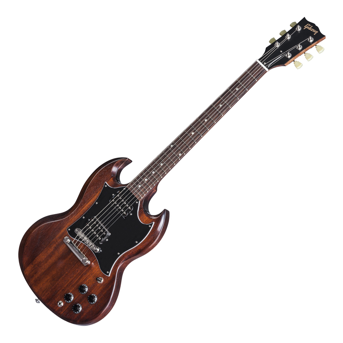 Gibson 2017 Sg Faded T W/gigbag - Worn Brown (1200x1200), Png Download