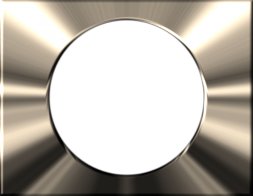 Frame,frames Borders,elegance,modern, - Marco De Metal Png (500x388), Png Download